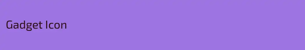 Gadget Icon